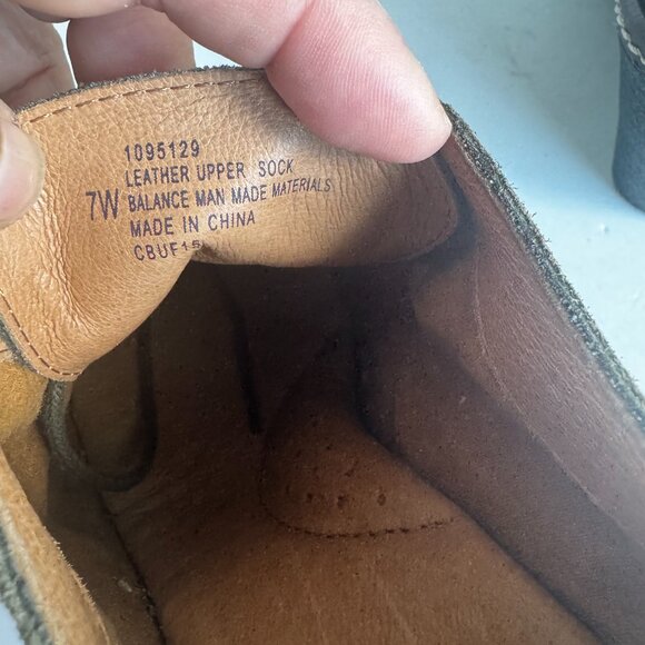 Sofft Premier Womens 7W Booties Suede Camila Havana Green Brown Wedge Lace up Bo - Picture 10 of 14